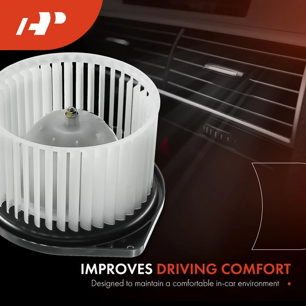 2 Pcs Front HVAC Blower Motor & Resistor Kit for Mitsubishi Lancer 2008-2017 Outlander