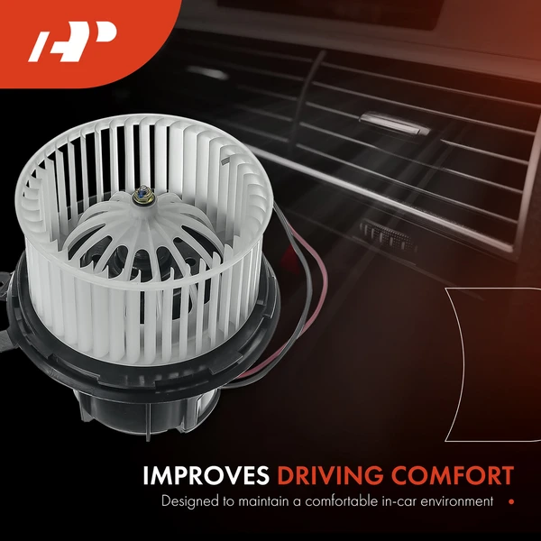 2 Pcs Front HVAC Blower Motor & Resistor Kit for Mercedes-Benz C300 C350 C63 AMG E350