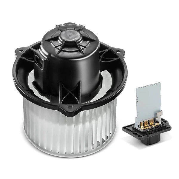 2 Pcs Front HVAC Blower Motor & Resistor Kit for Hyundai Elantra 2009-2012 2.0L