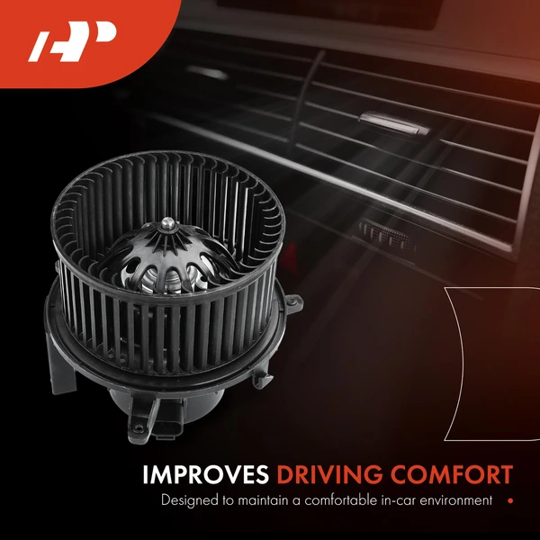 2 Pcs HVAC Blower Motor & Resistor Kit for Chevrolet Traverse 15-17 GMC Acadia Buick