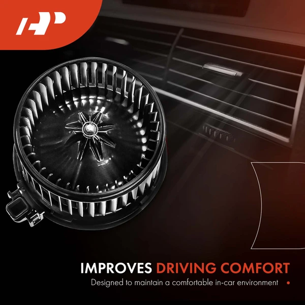 2 Pcs Front HVAC Blower Motor & Resistor Kit for Kia Forte Forte Koup 2010-2013