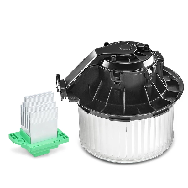 2 Pcs Front HVAC Blower Motor & Resistor Kit for 2011-2014 Hyundai Sonata