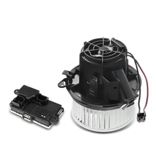 2 Pcs Front HVAC Blower Motor & Resistor Kit for 2012-2014 Mercedes-Benz C300