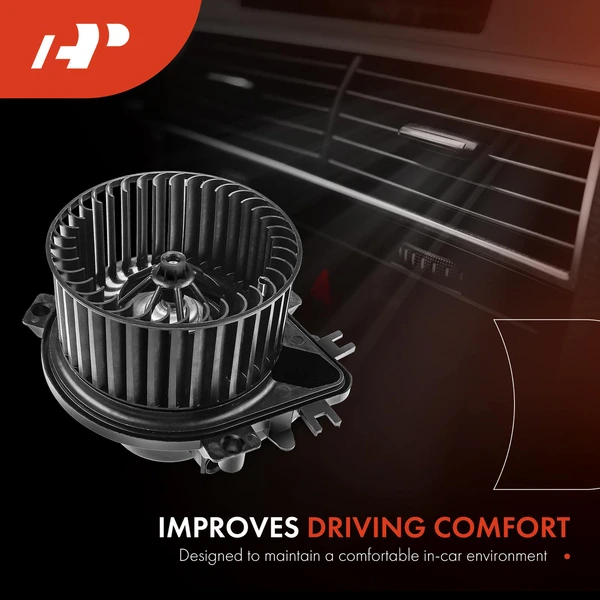 2 Pcs Front HVAC Blower Motor & Resistor Kit for Mini Cooper 02-08 with Climate Control