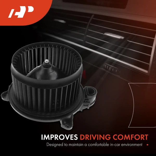 2 Pcs Front HVAC Blower Motor & Resistor Kit for Ford Fiesta 2011-2013