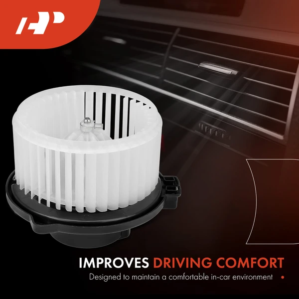 2 Pcs Front HVAC Blower Motor & Resistor Kit for Land Rover Range Rover Sport 06-13 LR3 LR4