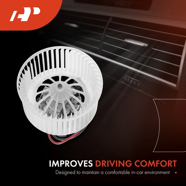 2 Pcs Front HVAC Blower Motor & Resistor Kit for BMW 528i 2011-2016 535d 535i 550i 640i