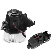 2 Pcs Front HVAC Blower Motor & Resistor Kit