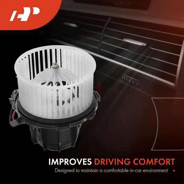 2 Pcs Front HVAC Blower Motor & Resistor Kit for Audi A5 Quattro 2012 Q5 13-16