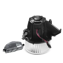 2 Pcs Front HVAC Blower Motor & Resistor Kit