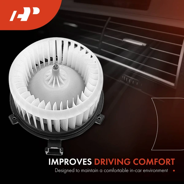 2 Pcs Front HVAC Blower Motor & Resistor Kit for Buick Encore 2014-2022