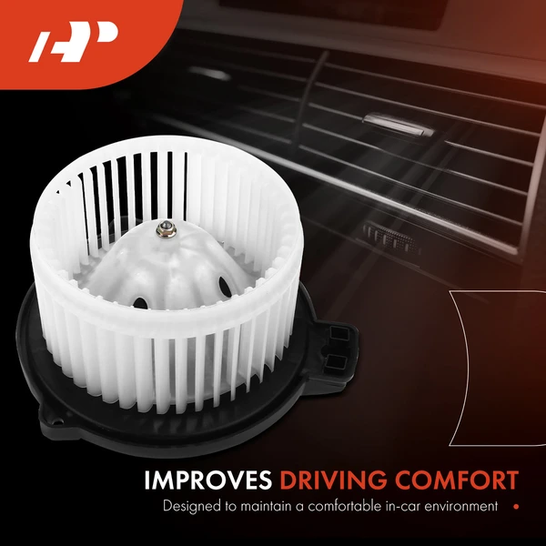 2 Pcs Front HVAC Blower Motor & Resistor Kit for Kia Rio 2012-2017 L4 1.6L with ATC