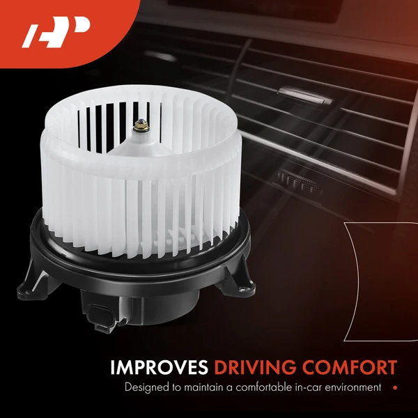 2 Pcs Rear HVAC Blower Motor & Resistor Kit for Infiniti QX56 2004-2007 Nissan Quest