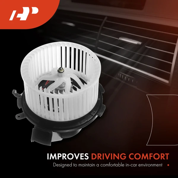 2 Pcs Front HVAC Blower Motor & Resistor Kit for Dodge Mercedes-Benz Sprinter 2500 3500