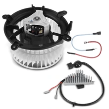 2 Pcs HVAC Blower Motor & Resistor Kit