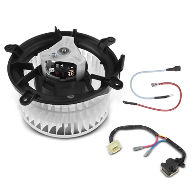 2 Pcs HVAC Blower Motor & Resistor Kit