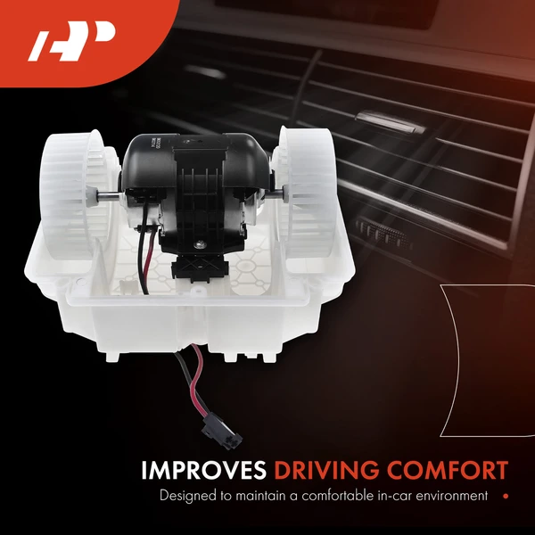 2 Pcs Front HVAC Blower Motor & Resistor Kit for Mercedes-Benz C216 CL550 S63 AMG S400