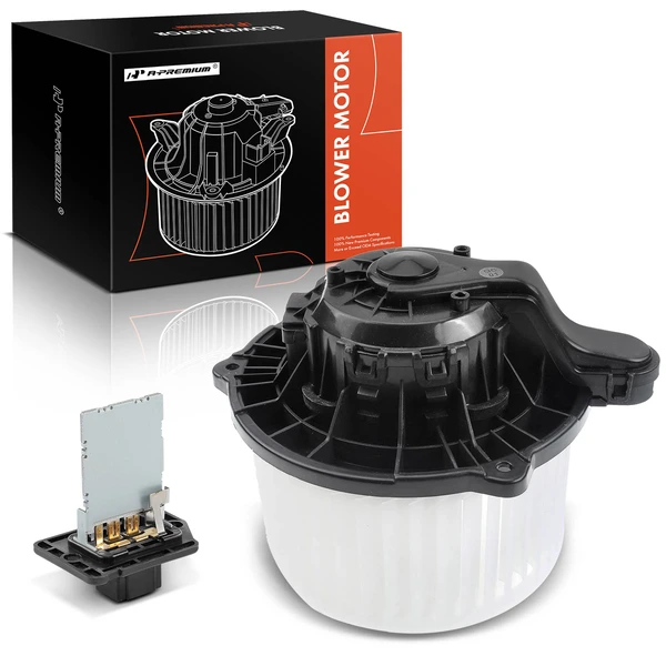 2 Pcs Front HVAC Blower Motor & Resistor Kit for Kia Sedona 2019-2021 Santa Fe