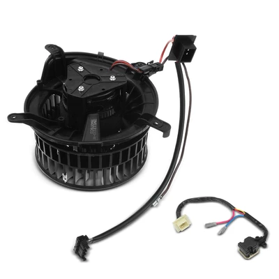 2 Pcs Front HVAC Blower Motor & Resistor Kit