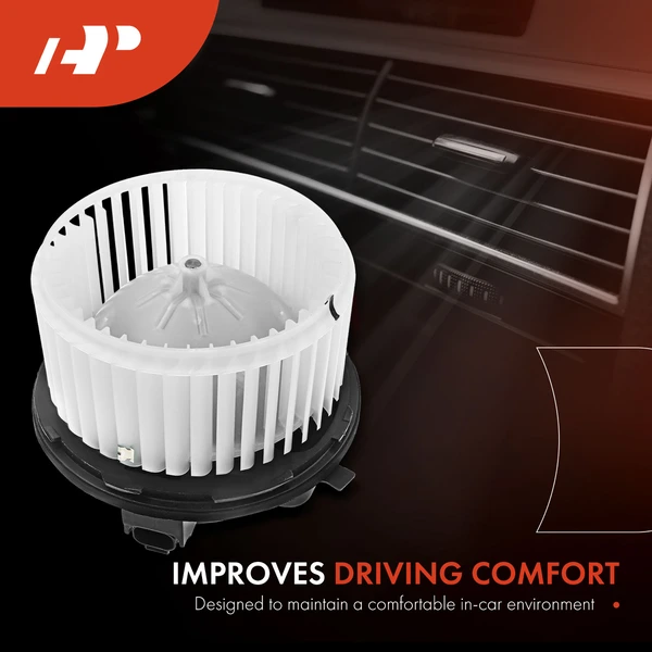 2 Pcs Front HVAC Blower Motor & Resistor Kit for Chevy Silverado 1500 03-06 2500 GMC Cadillac