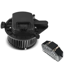 2 Pcs Front HVAC Blower Motor & Resistor Kit for 2009 Audi S4