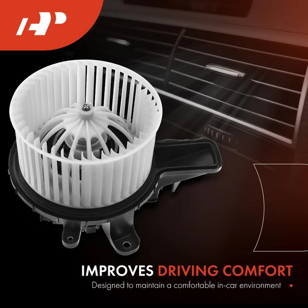 2 Pcs Rear HVAC Blower Motor & Resistor Kit for Chevrolet Tahoe Buick Enclave GMC Yukon