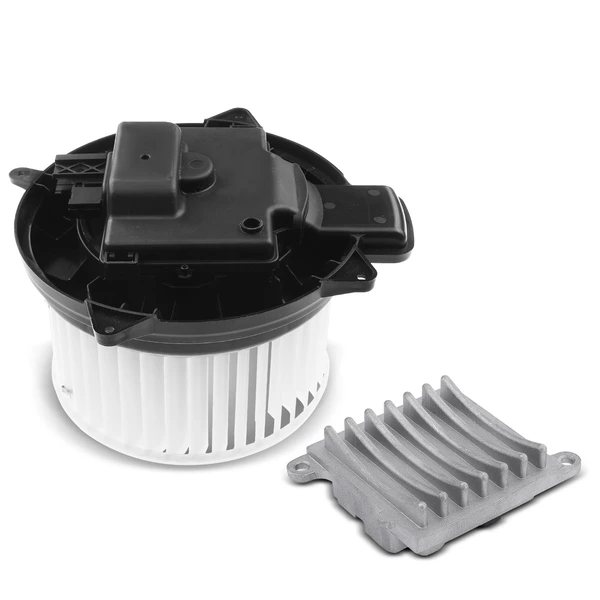 2 Pcs Front HVAC Blower Motor & Resistor Kit for Mercedes-Benz ML320 350 500 ML63 AMG