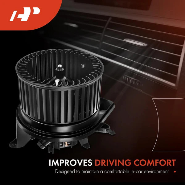 2 Pcs Front HVAC Blower Motor & Resistor Kit for Mini Cooper 2007-2008