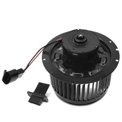 2 Pcs Rear HVAC Blower Motor & Resistor Kit