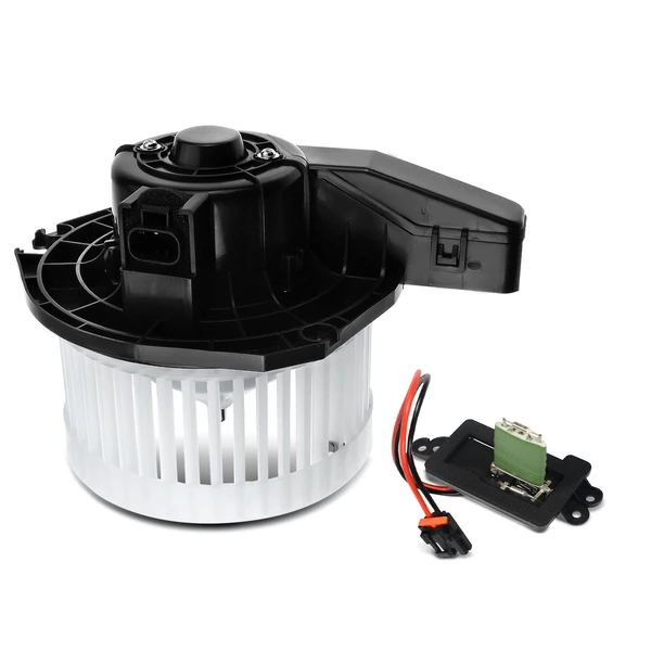 2 Pcs Front HVAC Blower Motor & Resistor Kit for 2000-2006 GMC Yukon XL 1500