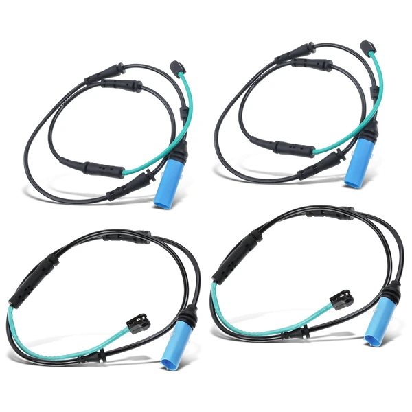 4 Pcs Front & Rear Disc Brake Pad Wear Sensor for 2020 BMW M8 Gran Coupe