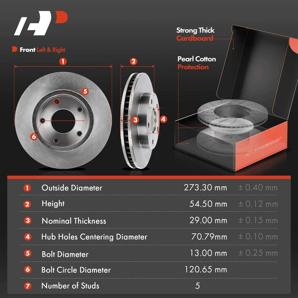 8 Pcs Front Disc Brake Rotors & Ceramic Brake Pads & Brake Calipers for Chevrolet Blazer S10 98-05