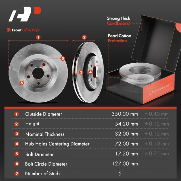 8 Pcs Front Disc Brake Rotors & Ceramic Brake Pads & Brake Calipers for Jeep Grand Cherokee Dodge