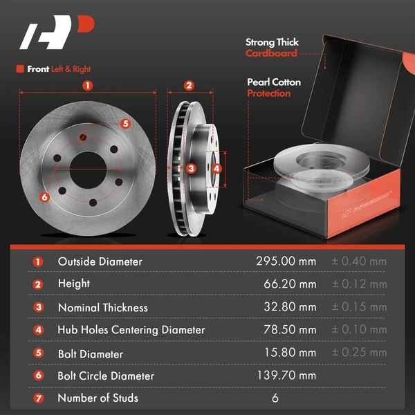 8 Pcs Front Disc Brake Rotors & Ceramic Brake Pads & Brake Calipers for Cadillac Escalade GMC