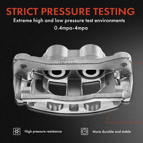 8 Pcs Rear Drilled Brake Rotors & Pads + Brake Calipers for Ram 2500 3500 11-18 Dodge