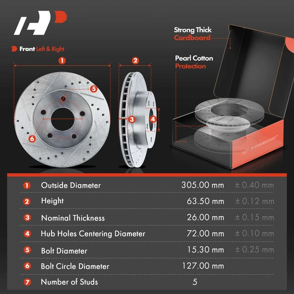 8 Pcs Front Drilled Brake Rotors & Pads + Brake Calipers for Jeep Grand Cherokee 99-04