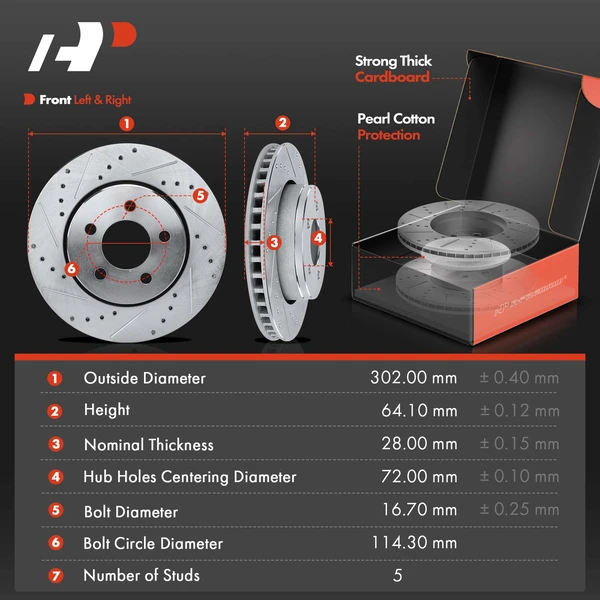 16 Pcs Front & Rear Drilled Brake Rotors & Pads + Brake Calipers for Dodge Nitro 2011