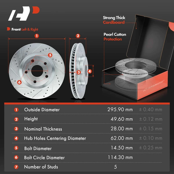 8 Pcs Front Drilled Brake Rotors & Pads + Brake Calipers for Toyota RAV4 06-18 Scion Pontiac