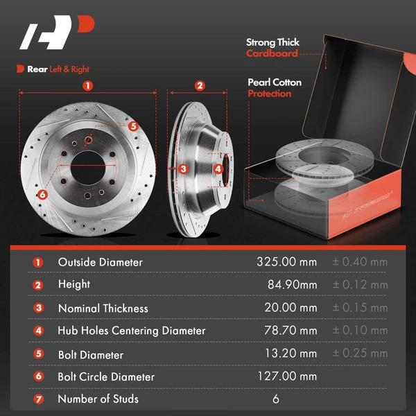 16 Pcs Front & Rear Drilled Brake Rotors & Pads + Brake Calipers for Saab 9-7x 2005 L6 4.2L