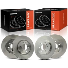 4 Pcs Front & Rear Disc Brake Rotors for Chevy Uplander 2006-2009 Buick Pontiac