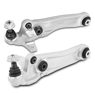 2 Pcs Front Lower Rearward Control Arm with Ball Joint