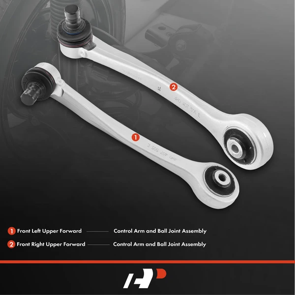 2-Pc Control Arm, Front Upper Forward with Ball Joint A-Premium APCA5497