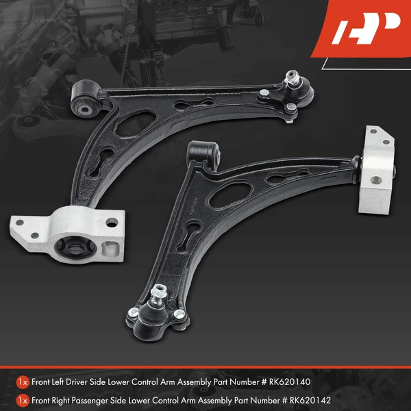 2-Pc Control Arm, Front Driver & Passenger Lower A-Premium APCA6101