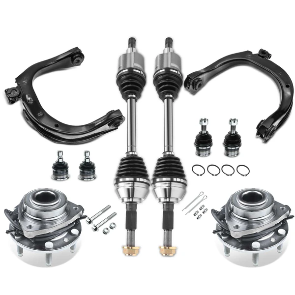 10-Pc Control Arm and CV Axle Shaft Full Kit, Front Side A-Premium APCA5415