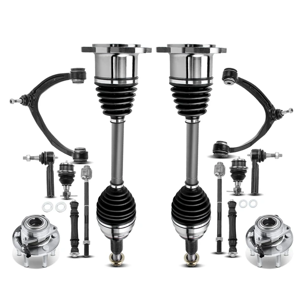 14-Pc Control Arm and Ball Joint Full Kit, Front Side A-Premium APCA5298