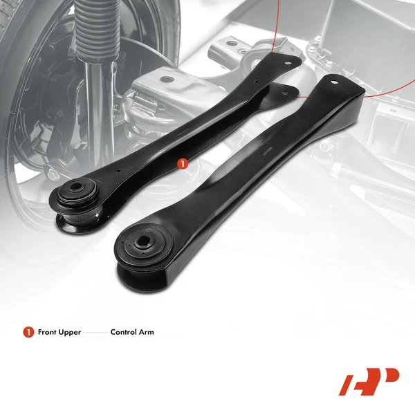 4-Pc Control Arm Wheel Bearing and Hub Assembly Kit, Front Side A-Premium APCA5301