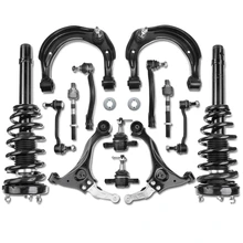 14 Pcs Front Complete Strut & Coil Spring Control Arm Kit