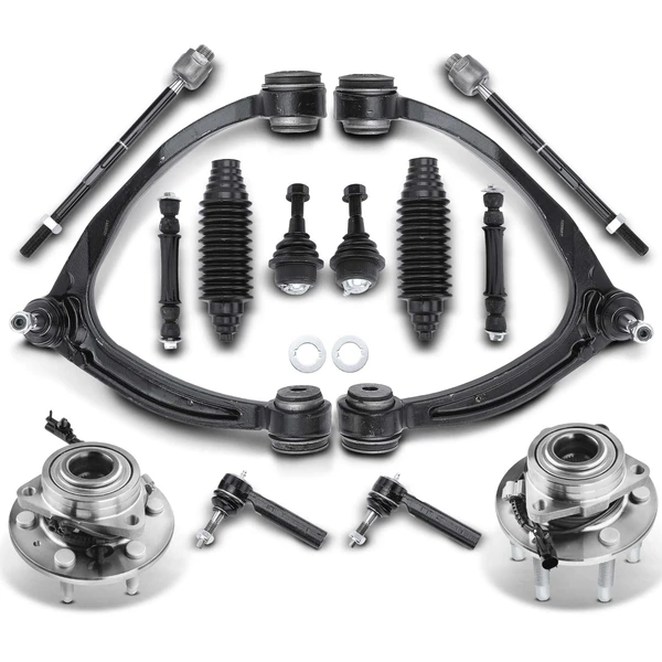 14-Pc Control Arm and Ball Joint Full Kit, Front Side A-Premium APCA5333