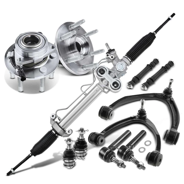 11-Pc Control Arm and Ball Joint Full Kit, Front Side A-Premium APCA5414