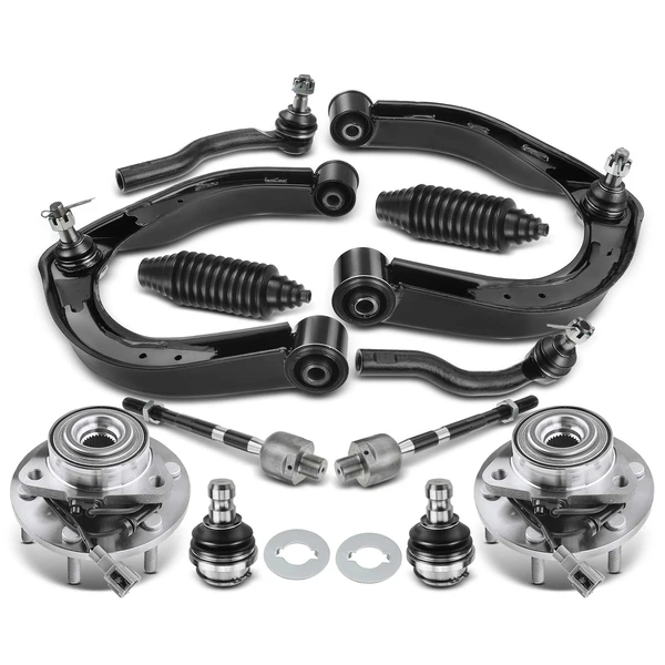 12-Pc Control Arm and Ball Joint Full Kit, Front Side A-Premium APCA5356